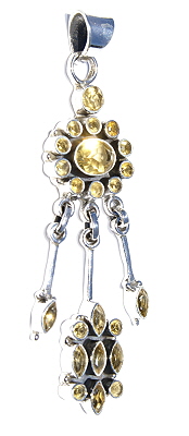 unique Citrine Pendants Jewelry