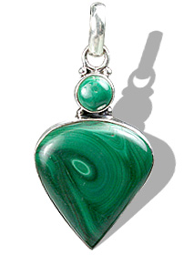unique Malachite Pendants Jewelry for design 9126.jpg