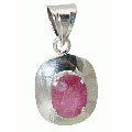 Design 10605: pink ruby pendants