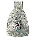 10623: White, Multi mystic topaz  estate pendants