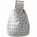 10624: Silver Setting white white topaz pendants