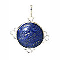 10705: Blue lapis lazuli pendants