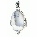 dendrite opal pendants