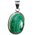 Design 11992: green malachite american-southwest pendants