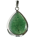 Design 12024: green aventurine mother's day pendants