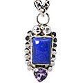 Design 12301: blue,purple lapis lazuli staff-picks pendants