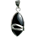 Design 12545: black black onyx pendants