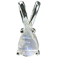 Design 12787: white moonstone engagement pendants