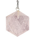 Design 13186: pink rose quartz pendants