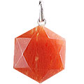 Design 13188: red aventurine pendants