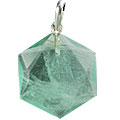 Design 13197: green fluorite pendants