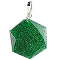 Design 13198: green aventurine pendants