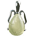 Design 13469: yellow lemon quartz pendants
