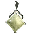 Design 13471: yellow lemon quartz pendants