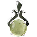 Design 13473: yellow lemon quartz pendants