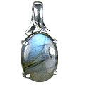 Design 13480: green,gray labradorite pendants
