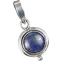 Design 13723: blue lapis lazuli mini pendants