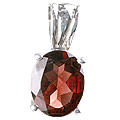 Design 13763: red garnet mini pendants