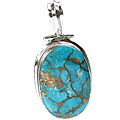 Design 13769: blue mohave american-southwest pendants