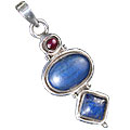 Design 13803: blue,purple lapis lazuli american-southwest pendants
