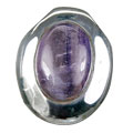 13812: Silver Setting multi-color fluorite  american-southwest pendants