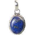 Design 13825: black lapis lazuli american-southwest pendants