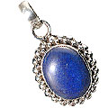 Design 13833: blue lapis lazuli american-southwest pendants
