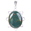 bloodstone pendants