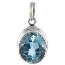 Design 18632 blue,yellow blue topaz classic pendants