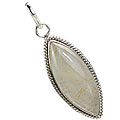 rutilated quartz pendants