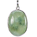 prehnite pendants