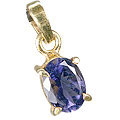 Design 9940: blue iolite mini pendants