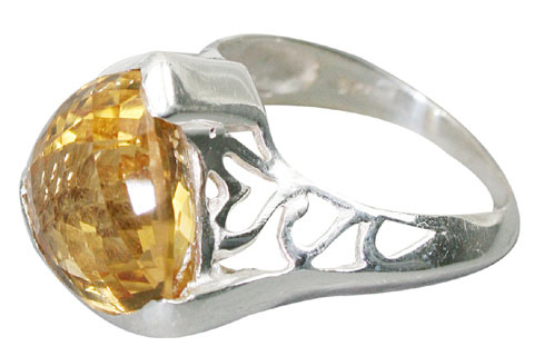 SKU 10031 - a Citrine rings Jewelry Design image