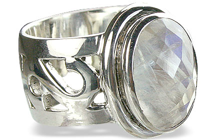 SKU 10038 - a Moonstone rings Jewelry Design image