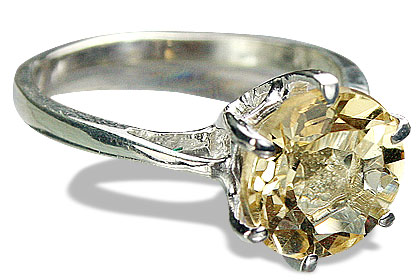 SKU 10072 - a Lemon Quartz rings Jewelry Design image