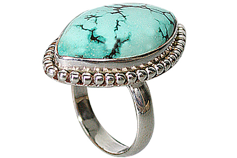SKU 10166 - a Turquoise rings Jewelry Design image