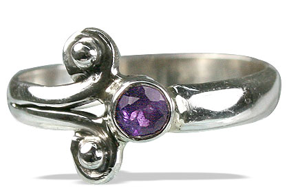 SKU 10181 - a Amethyst rings Jewelry Design image