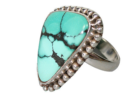 SKU 10188 - a Turquoise rings Jewelry Design image