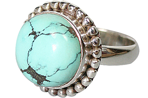 SKU 10190 - a Turquoise rings Jewelry Design image