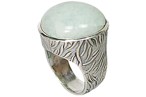 SKU 10195 - a Aventurine rings Jewelry Design image