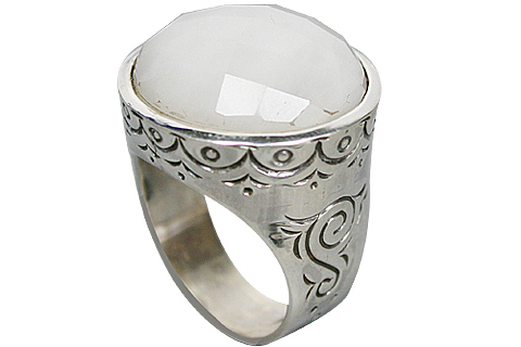 SKU 10227 - a Chalcedony rings Jewelry Design image