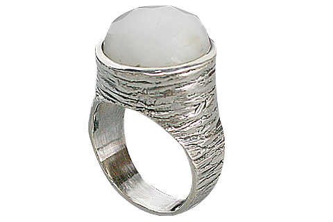 SKU 10228 - a Chalcedony rings Jewelry Design image
