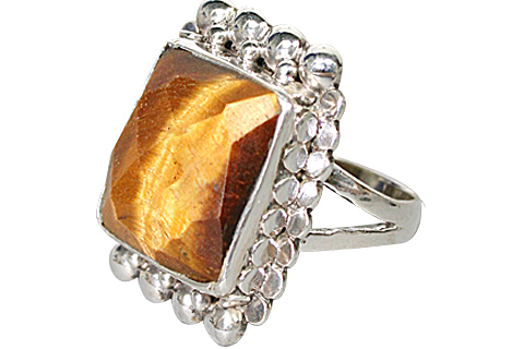 SKU 10245 - a Tiger eye rings Jewelry Design image