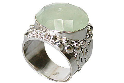 SKU 10299 - a Prehnite rings Jewelry Design image