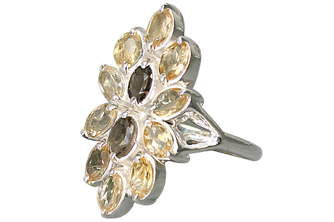 SKU 10349 - a Citrine rings Jewelry Design image