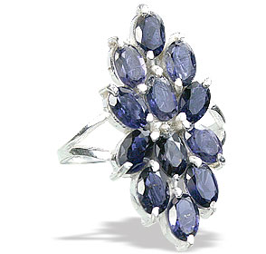 SKU 10351 - a Iolite rings Jewelry Design image