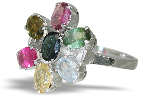 SKU 10442 - a Multi-stone rings Jewelry Design image