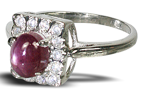 SKU 10453 - a Ruby rings Jewelry Design image
