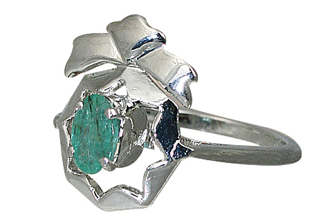SKU 10466 - a Emerald rings Jewelry Design image