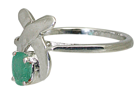 SKU 10473 - a Emerald rings Jewelry Design image